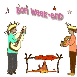 Gif bon week-end barbecue